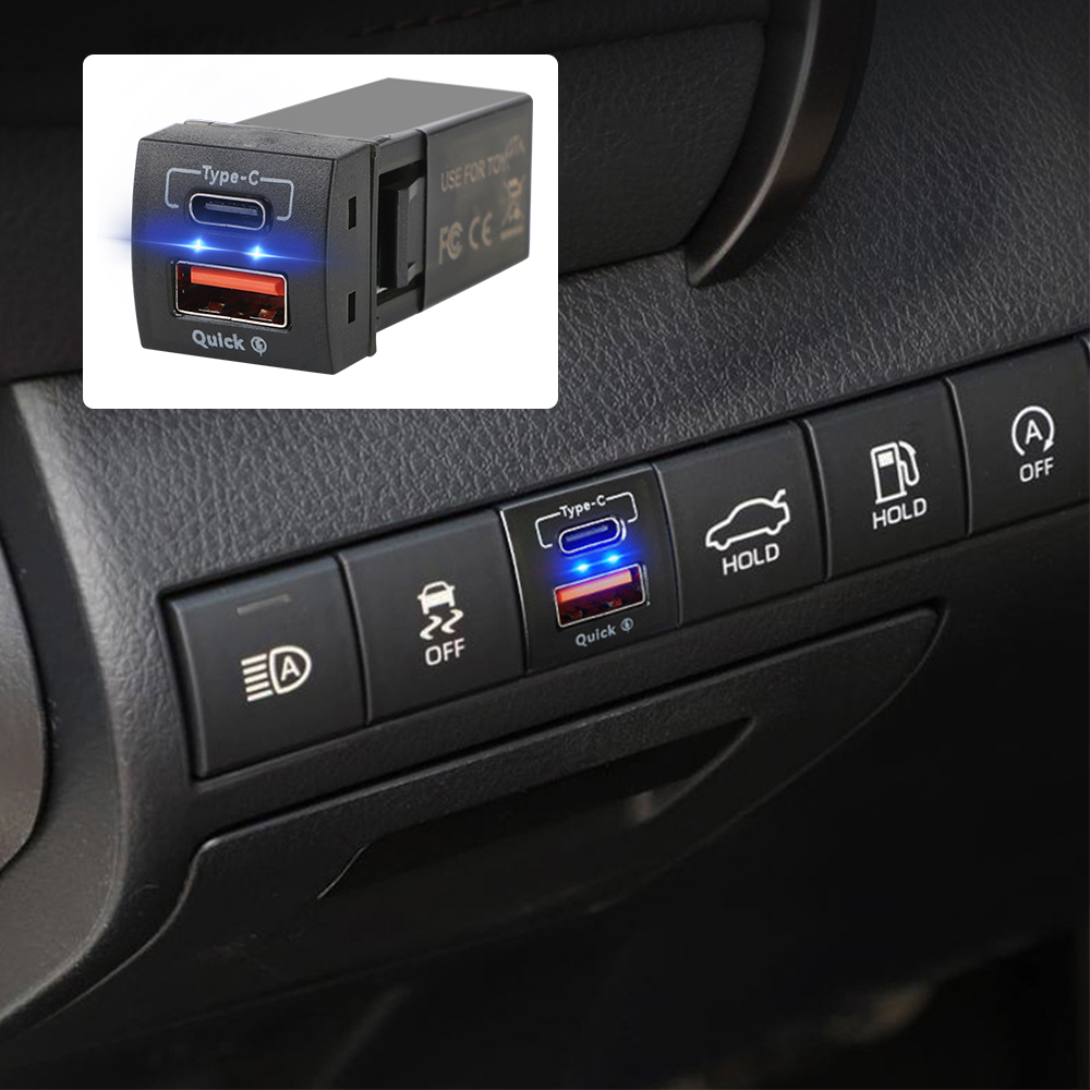 Car Accessories Qc - Pour Toyota Corolla RAV4 Camry 24V