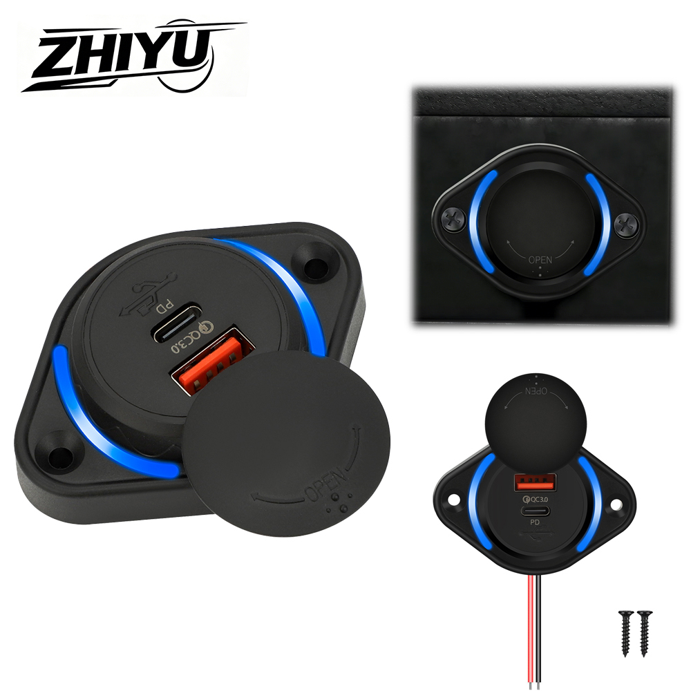 Car Accessories Qc - Chargeur double USB ZHIYU QC 3.0