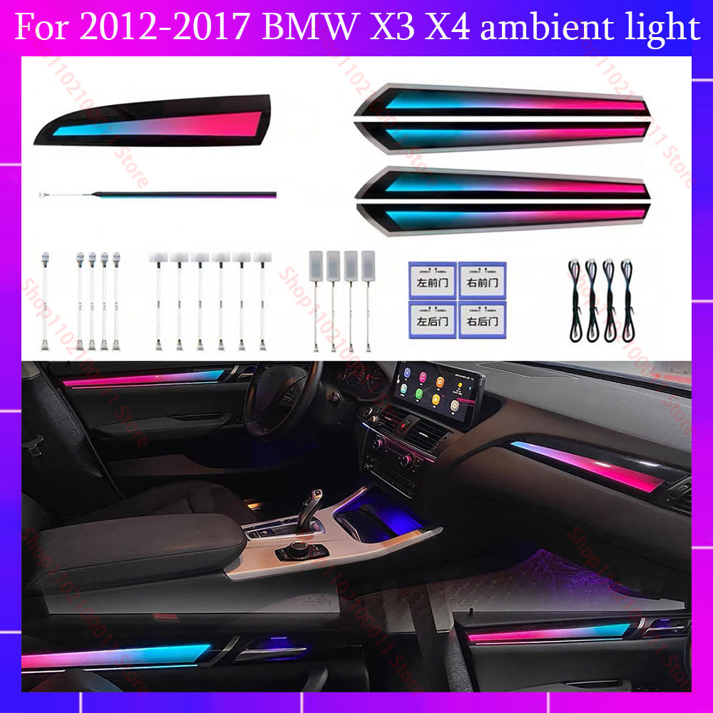 Led Interior Ambient Light - Lumières d'ambiance symphoniques pour BMW X3/X4