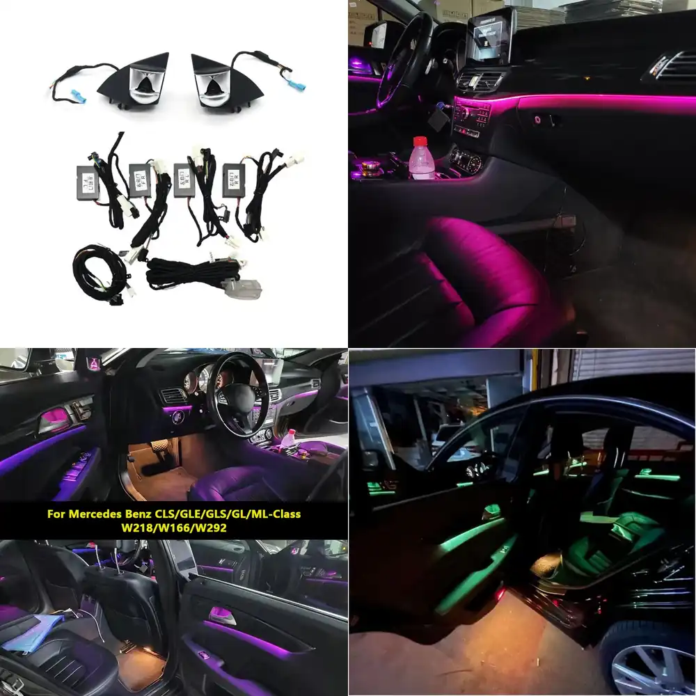 Led Interior Ambient Light - Kit d'éclairage d'ambiance intérieur LED 12