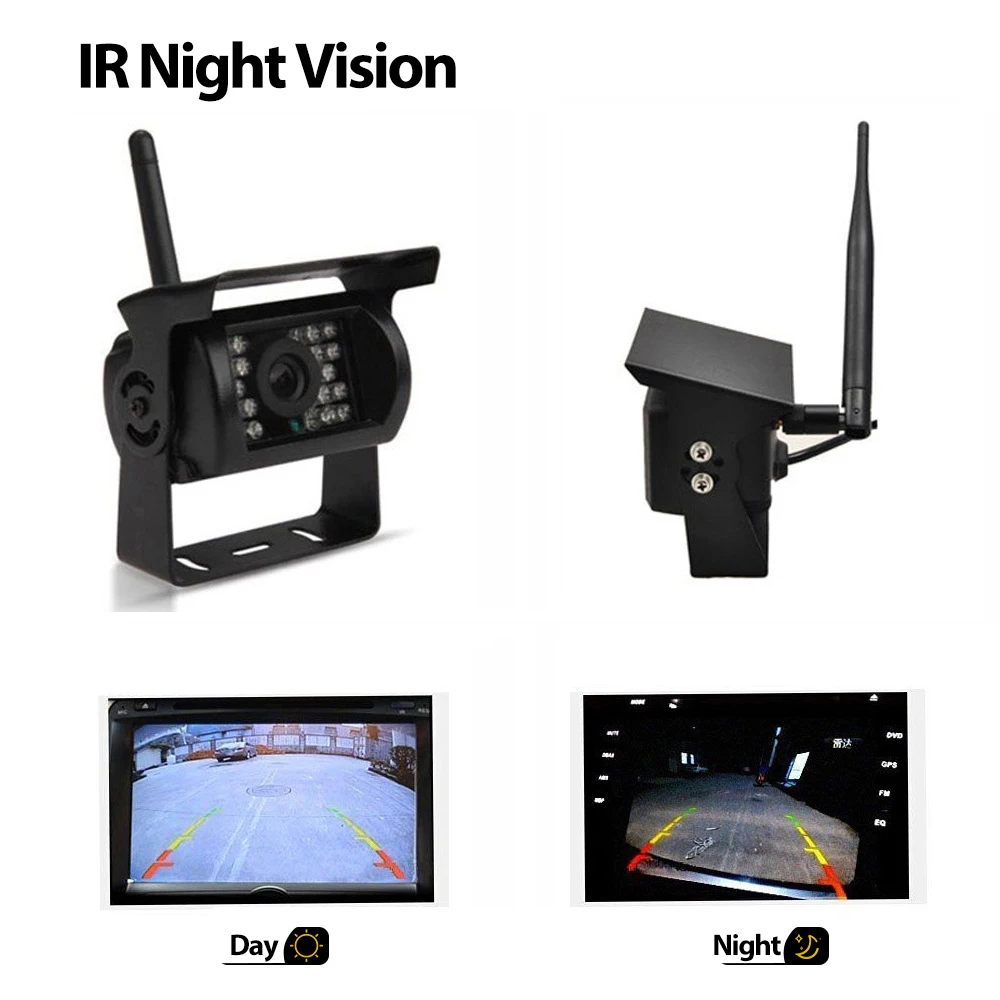 Rear Camera For Car - Caméra de recul sans fil HD