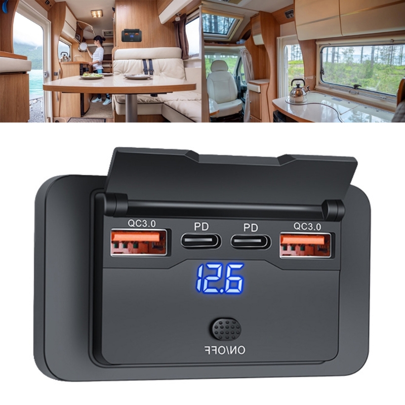 Chargeur de voiture USB 4 port - Car Accessories Qc avis et prix