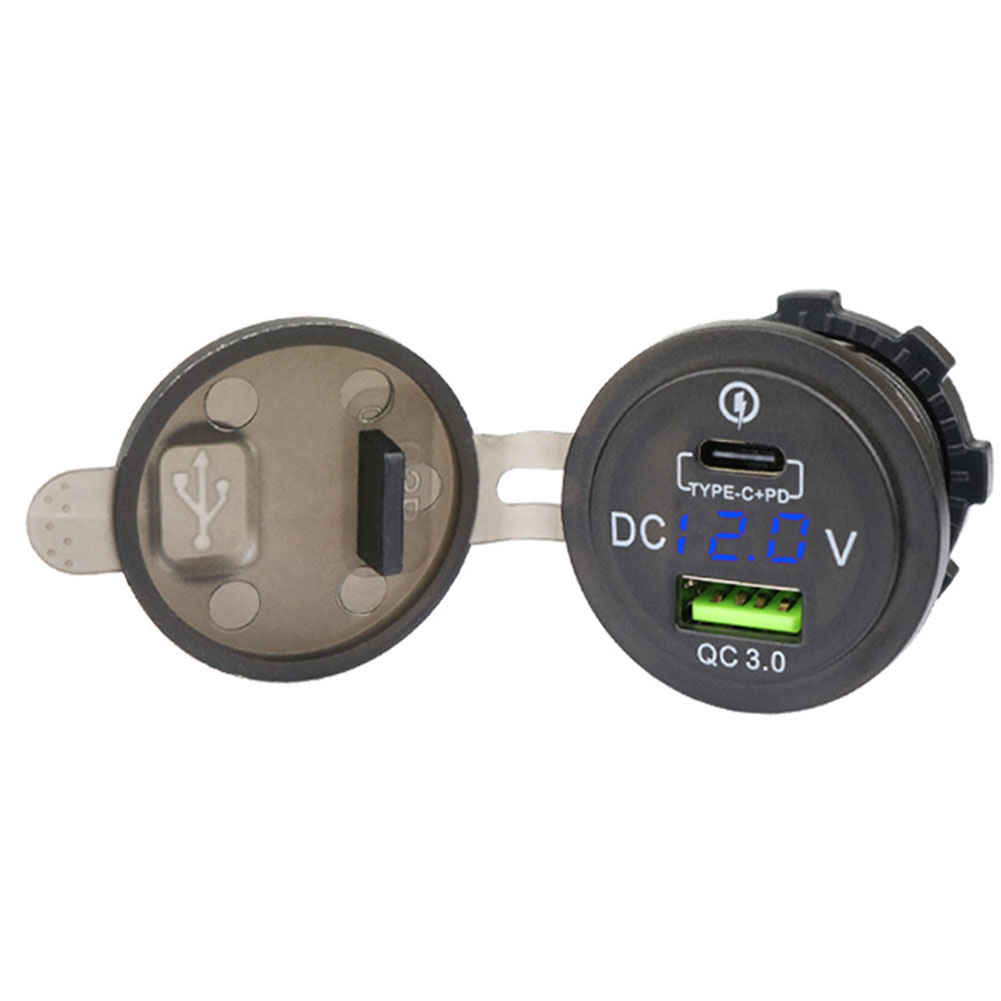 Prise LED QC 3.0, voltmètre, a - Car Accessories Qc avis et prix