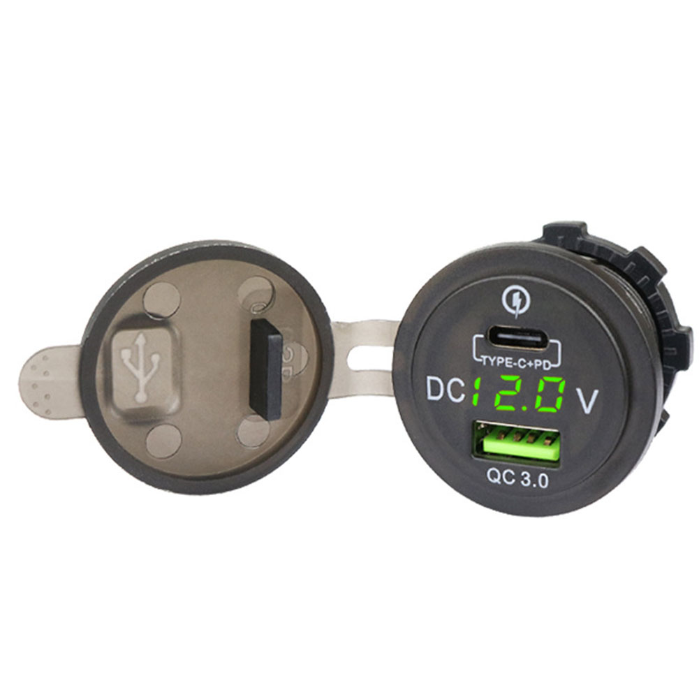 Prise LED QC 3.0, voltmètre, a - Car Accessories Qc avis et prix