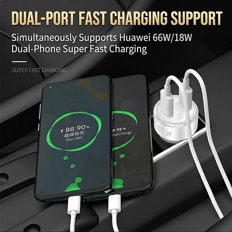 Chargeur de voiture USB double - Car Accessories Qc avis et prix