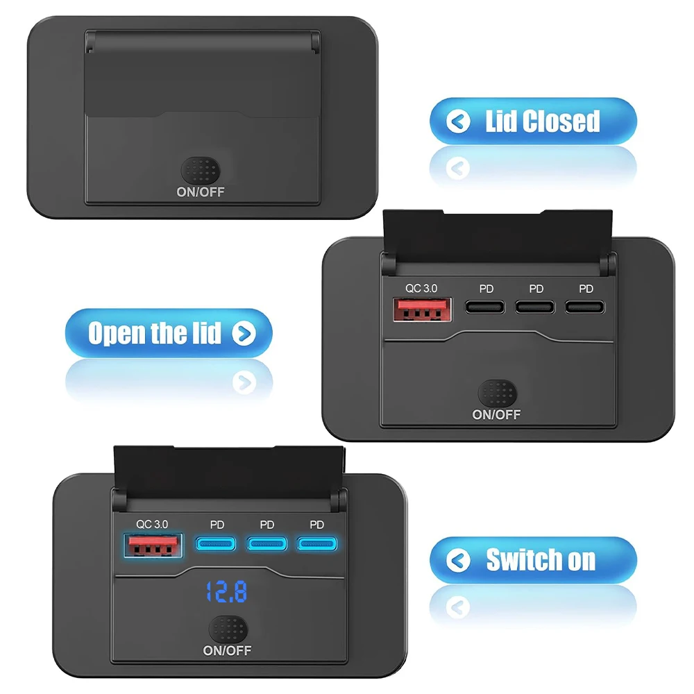 Chargeur de voiture USB trois  - Car Accessories Qc avis et prix