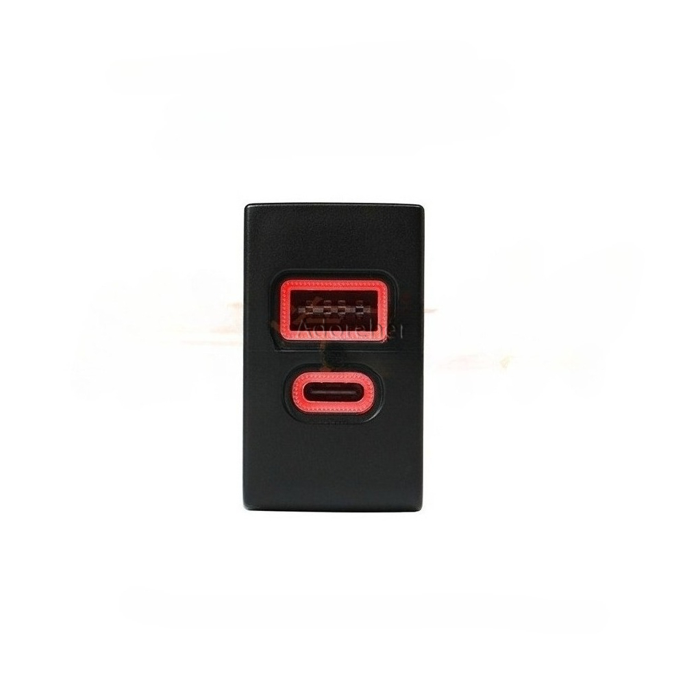 1 PC voiture USB QC 3.0 Type C - Car Accessories Qc avis et prix