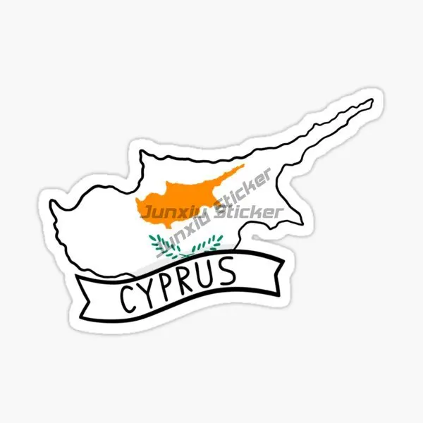 Carte de drapeau de chipre cré - Car Accessories Cyprus avis et prix