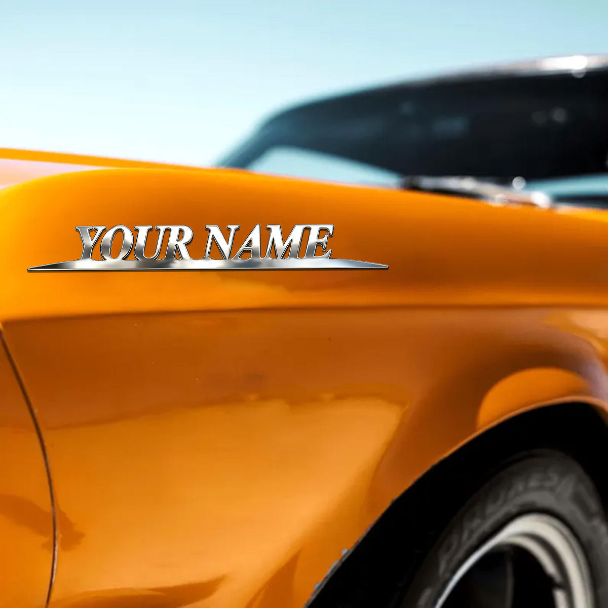 Autocollants en métal tendance - Car Accessories Rear avis et prix