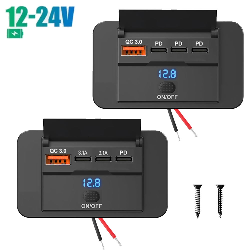 2025 4 Ports 12V RV USB prise  - Car Accessories Qc avis et prix