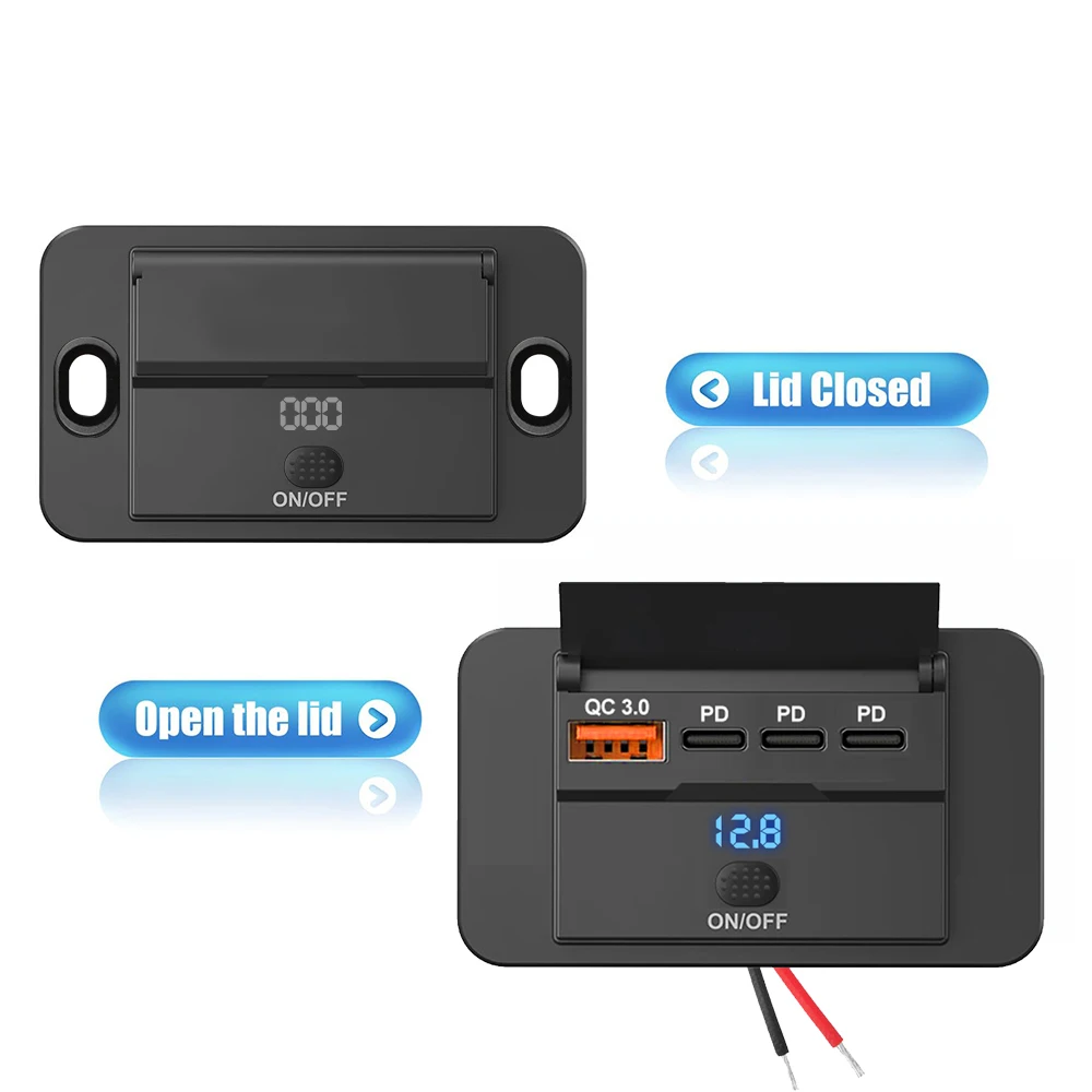 2025 4 Ports 12V RV USB prise  - Car Accessories Qc avis et prix