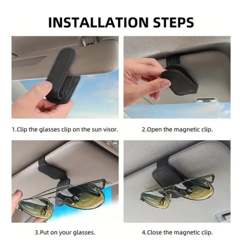Support de lunettes pour pare- - Car Accessories Kit avis et prix