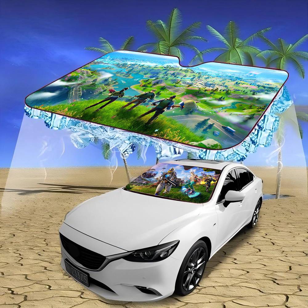 Pare-soleil de voiture F-Fortn - Car Accessories Rear avis et prix