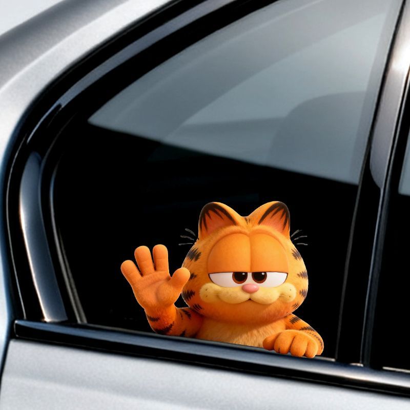 Autocollants Garfield dessin a - Car Accessories Kit avis et prix
