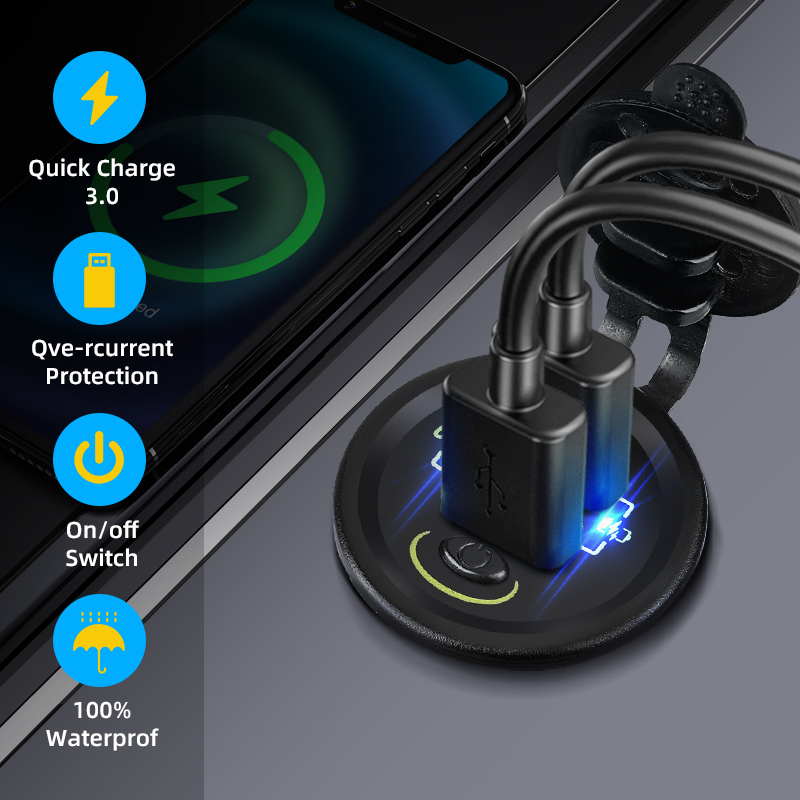 Chargeur USB de voiture avec i - Car Accessories Qc avis et prix