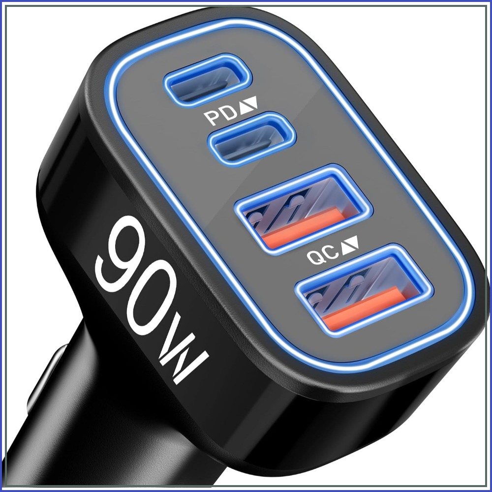 Chargeur de voiture USB-C rapi - Car Accessories Qc avis et prix